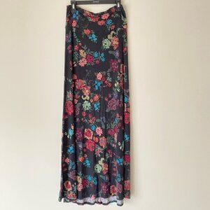 American Rag Cie Women's Floral Print Midi Tube Skirt - S - Pre-owned